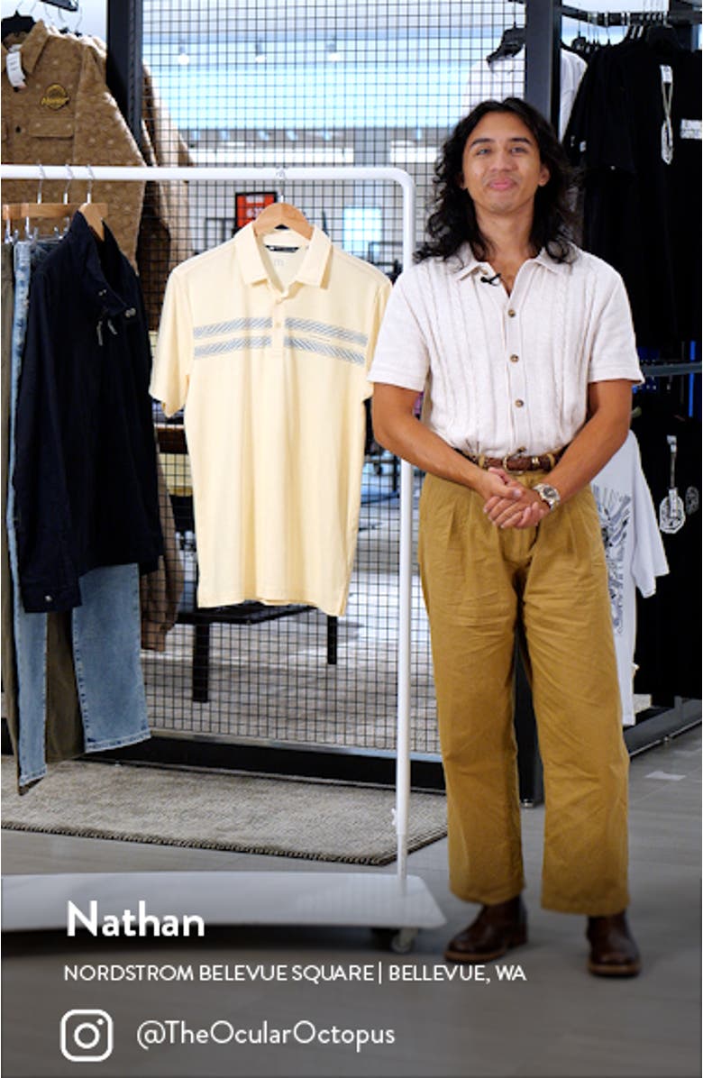 Jetty Jumper Chest Stripe Polo, sales video thumbnail