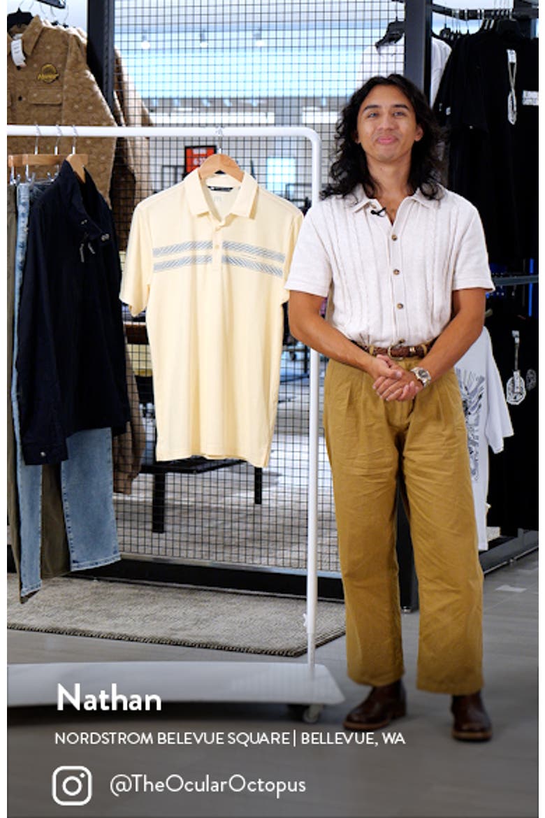 Jetty Jumper Chest Stripe Polo video