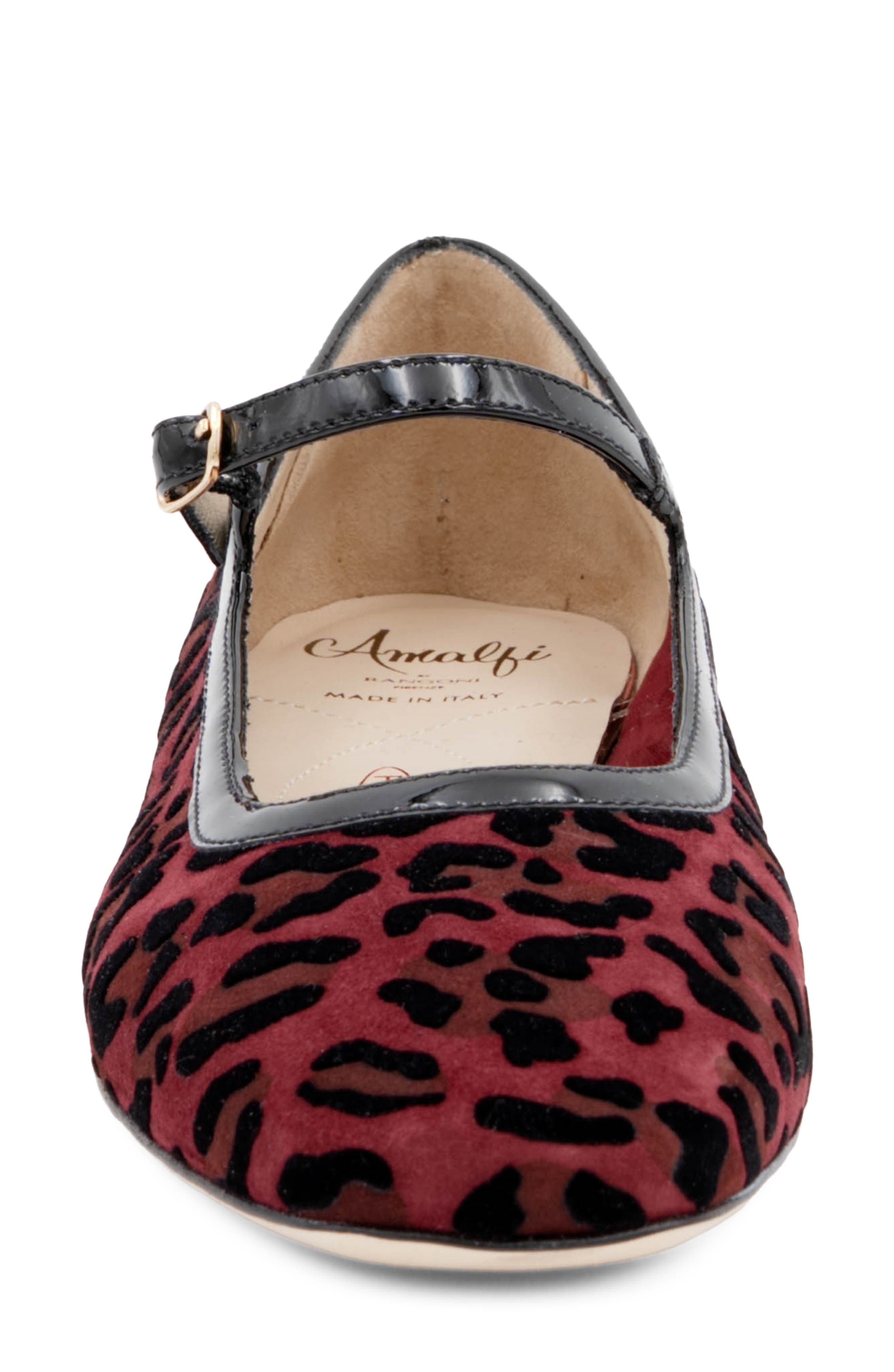 Galba Mary Jane Flat, Alternate, color, WINE KITO