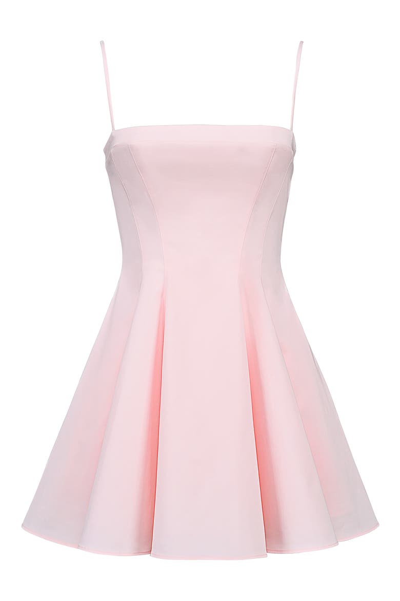Dolly Fit & Flare Minidress, Alternate, color, PINK