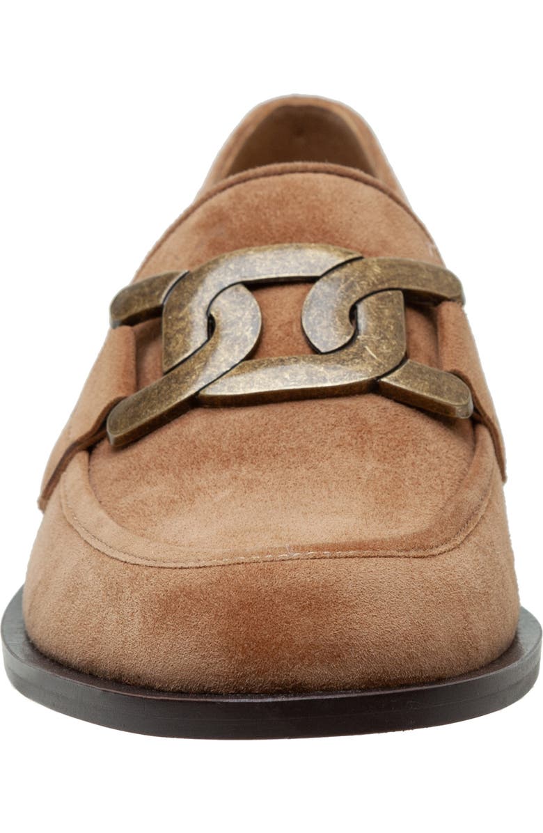Linea Paolo Melise Chain Loafer, Alternate, color, Camel