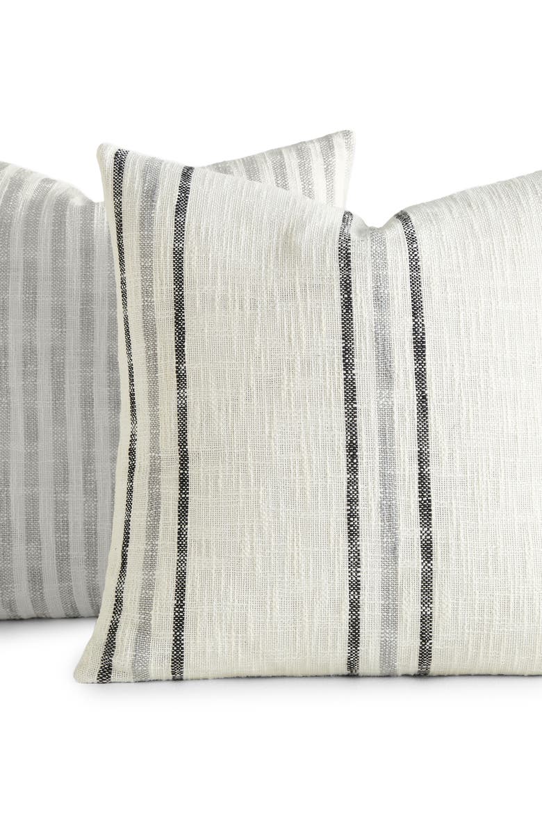 HOMESPUN Assorted 2-Pack Accent Pillows, Alternate, color, Gray