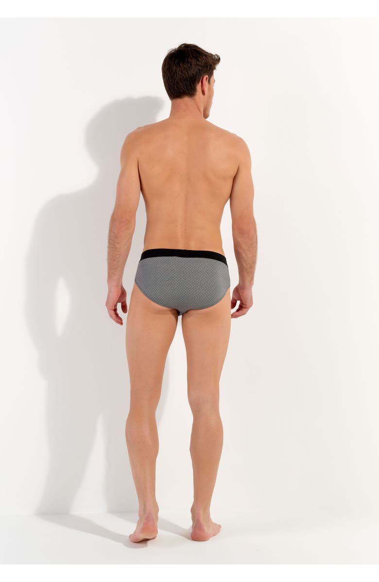 HOM Herbie Comfort Mini Briefs, Alternate, color, Black Print