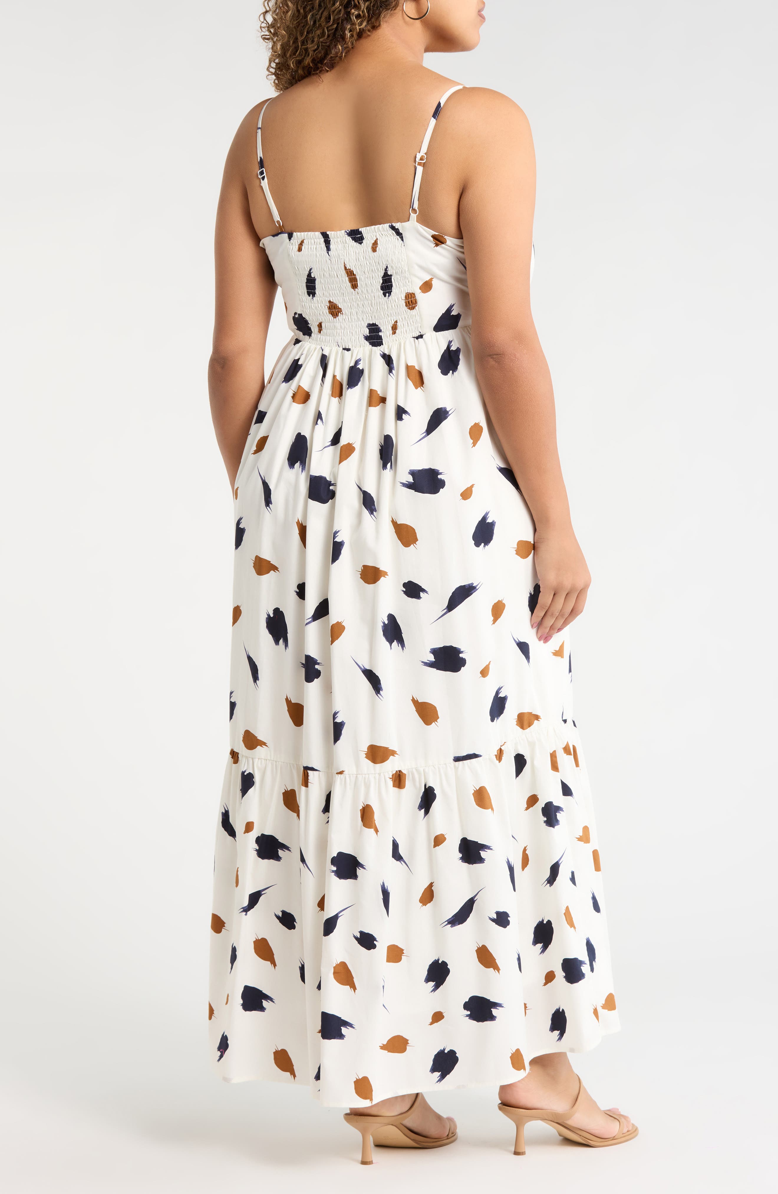 Devania Brush Cabana Flowy Maxi Dress - image 2