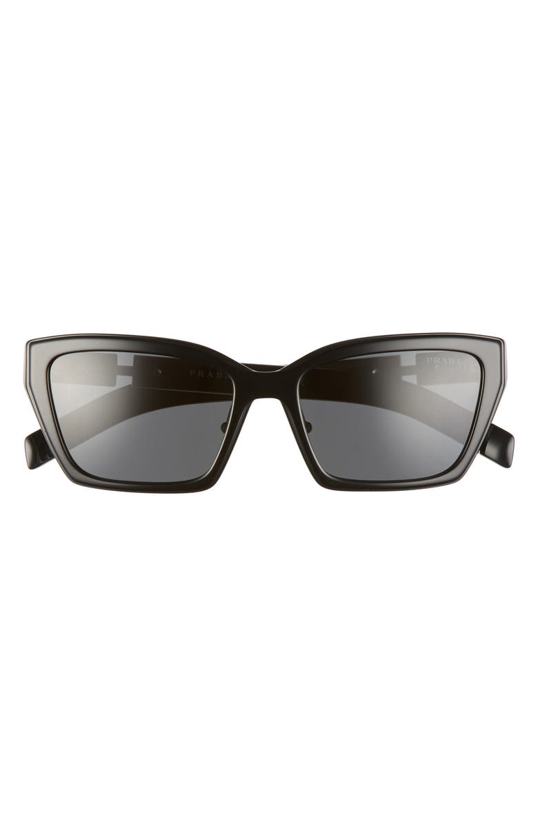 Prada 56mm Gradient Cat Eye Sunglasses, Main, color,