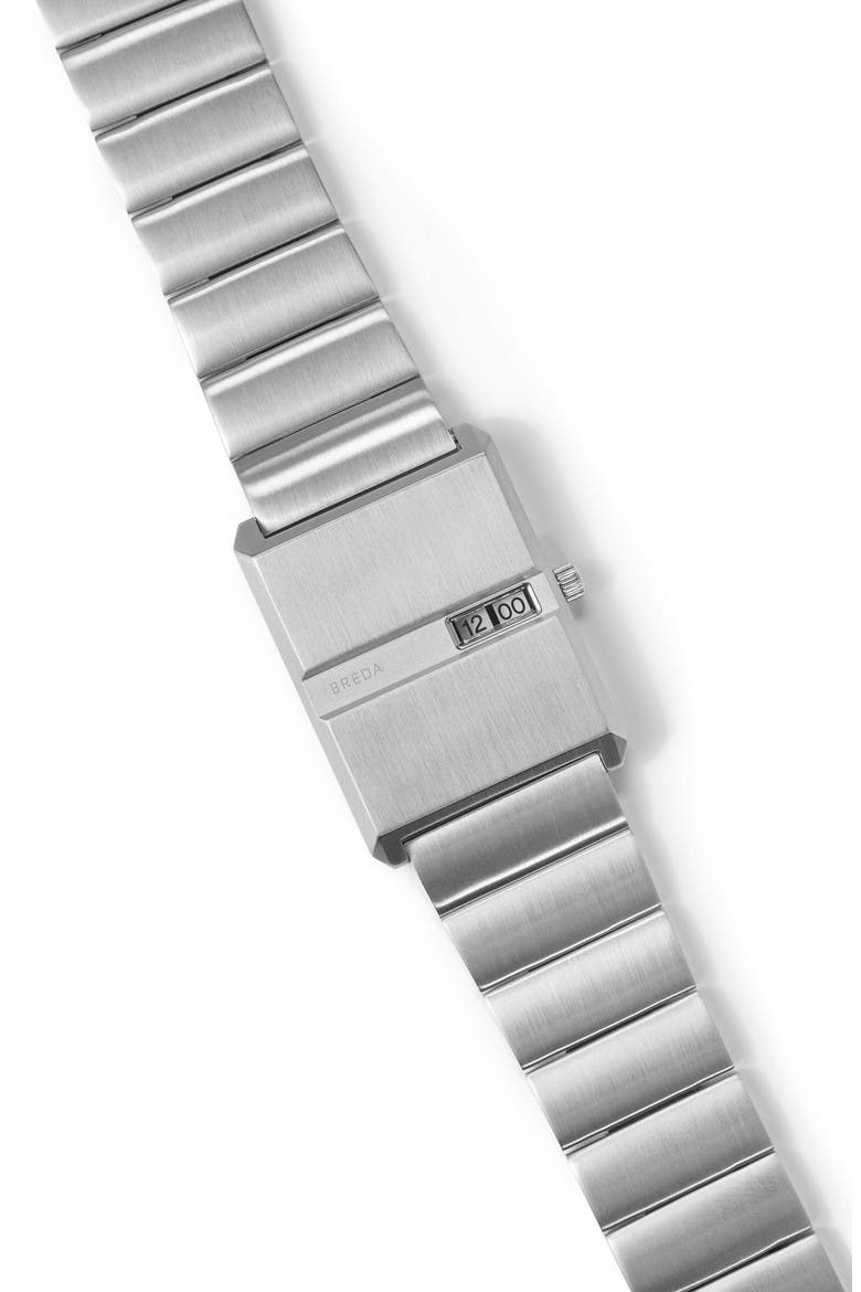 Pulse Bracelet Watch, 26mm, Alternate, color, SILVER