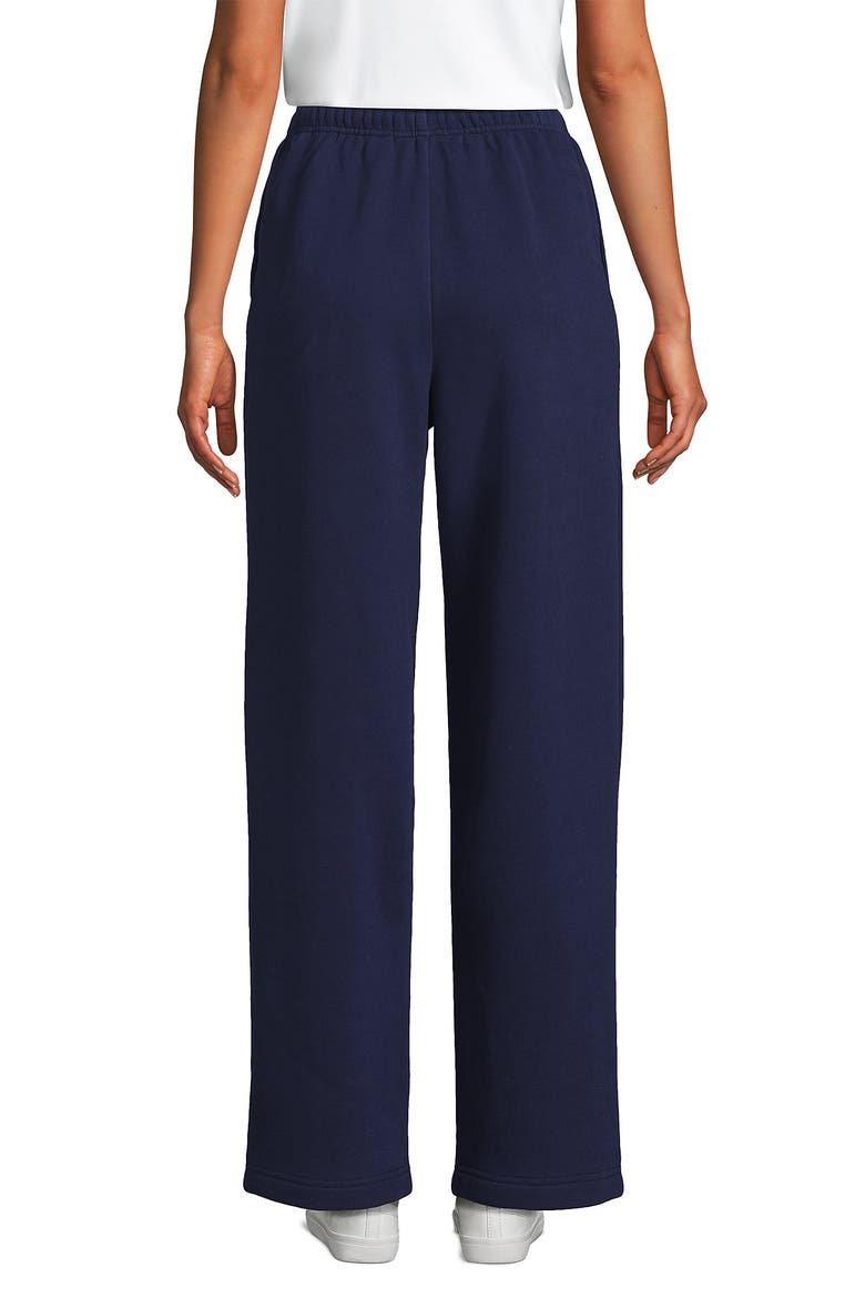 Serious Sweats High Rise Relaxed Straight Leg Pants, Alternate, color, Deep Sea Navy
