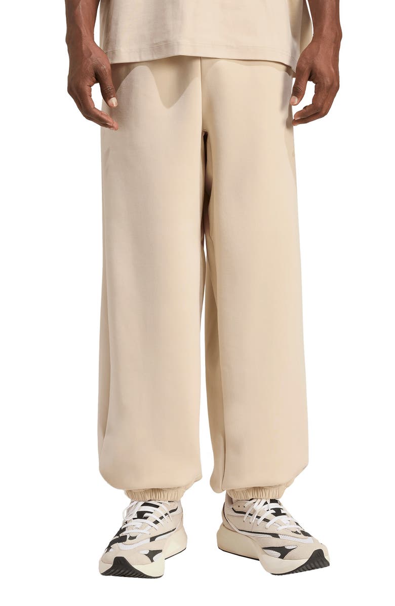 adidas Soft Lux Loose Fit Sweatapnts, Main, color, Crystal Linen