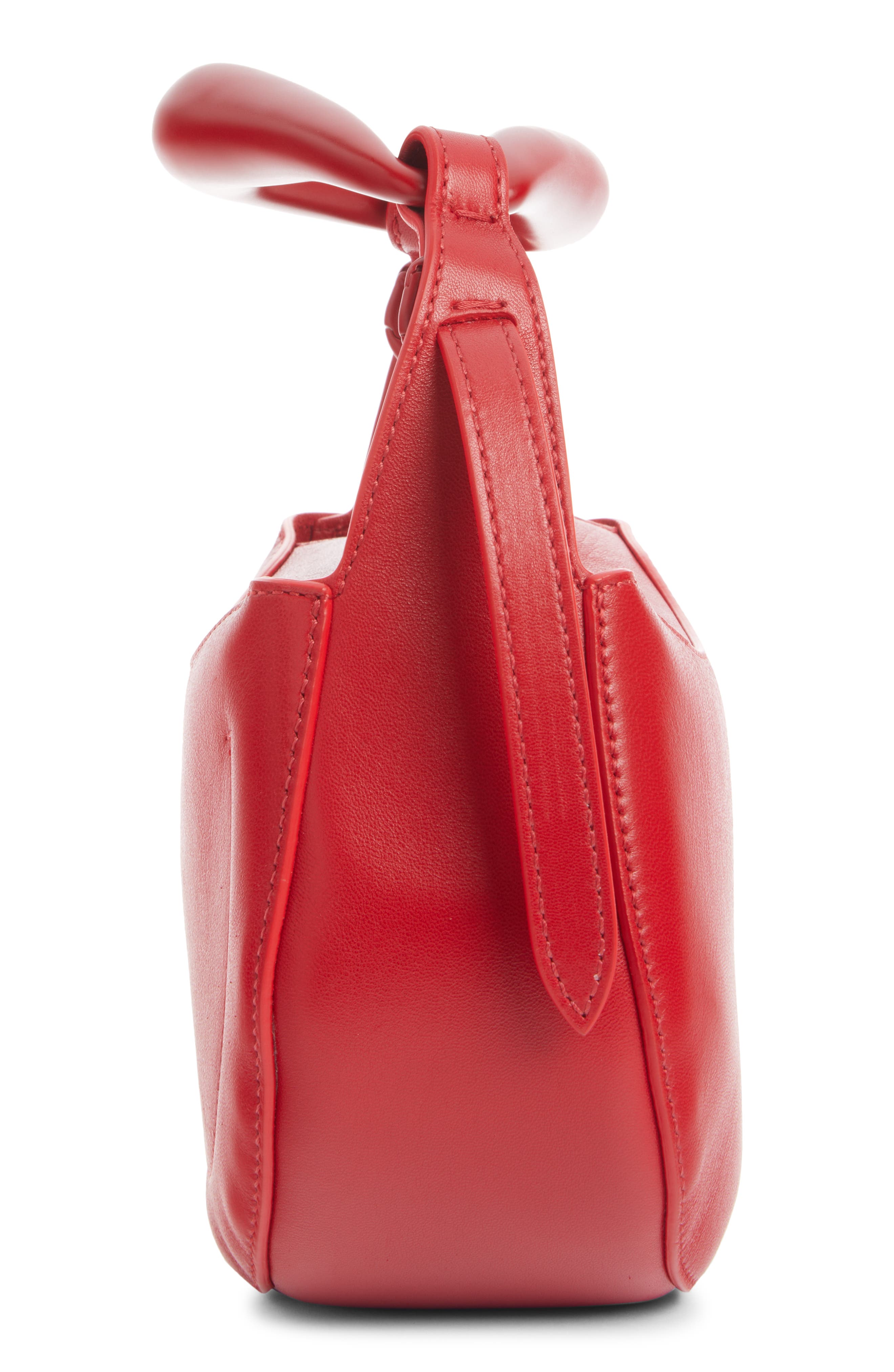 Kiss Leather Crossbody Bag, Alternate, color, RED CRUSH