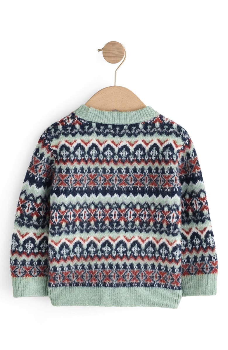 NEXT Kids' Fair Isle Sweater, Alternate, color, Blue