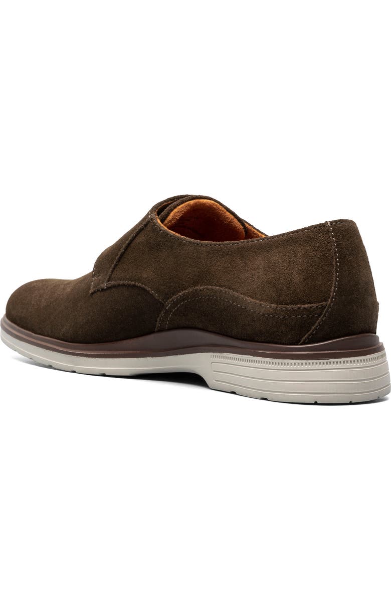 Stacy Adams Taylen Monk Shoe, Alternate, color, Brown