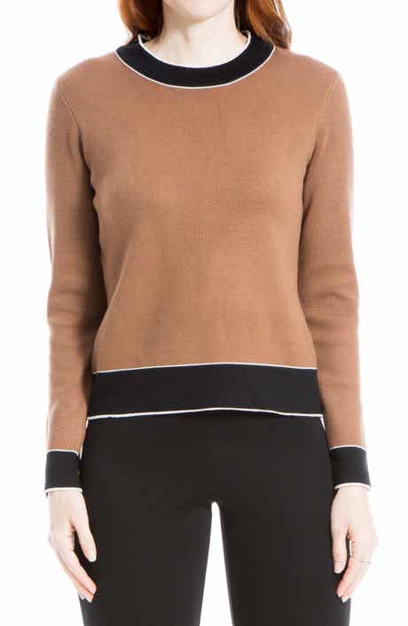 Flat Knit Tipped Sweater