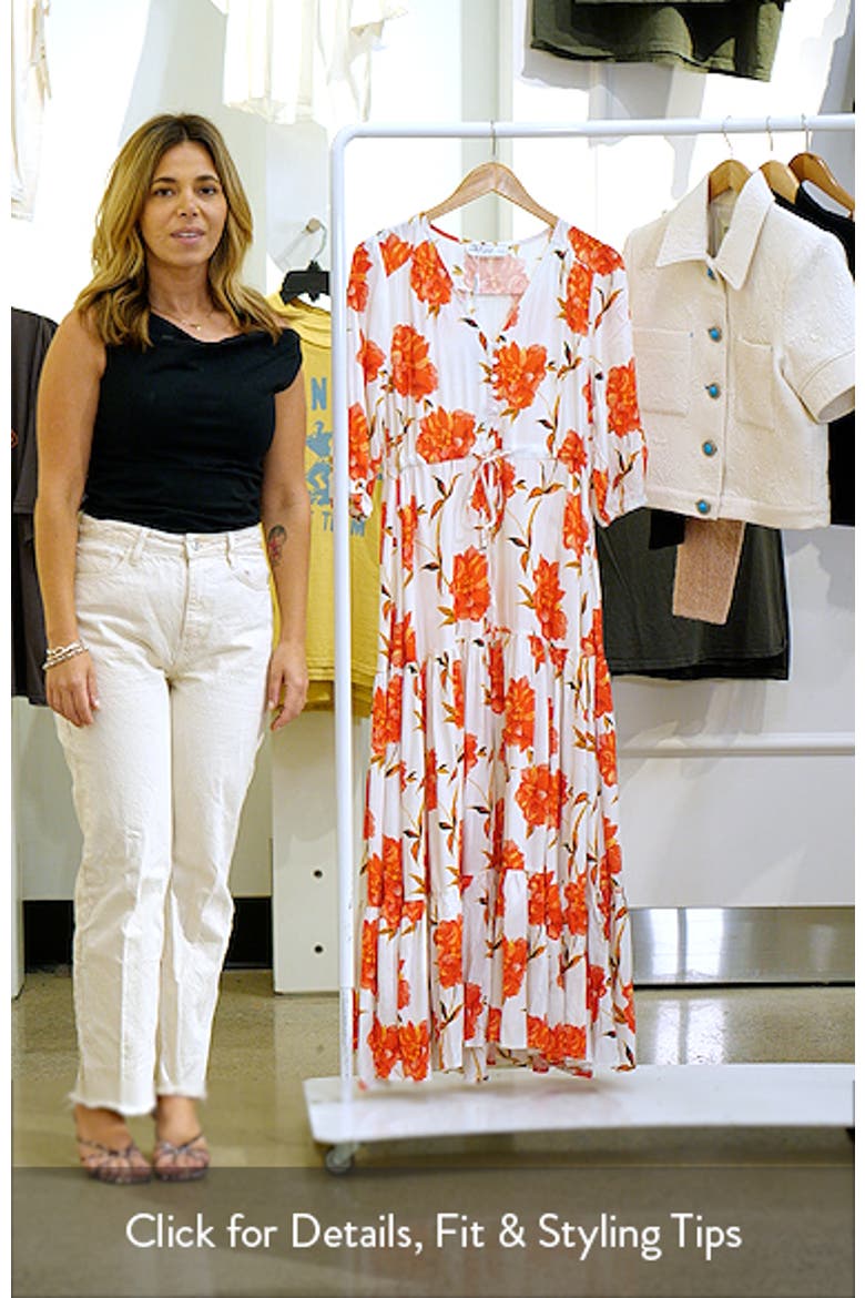 Kelda Floral Tiered Maxi Dress video