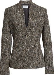 ST. JOHN Bouclé Tweed Jacket