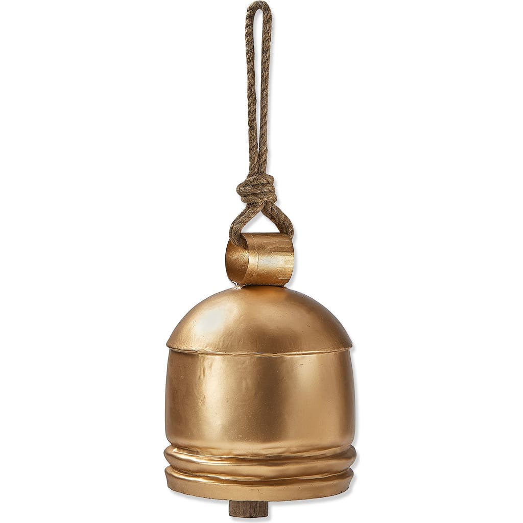 Tag Classic Artisan Xl Gold Bell Decorative Holiday Object In Gold