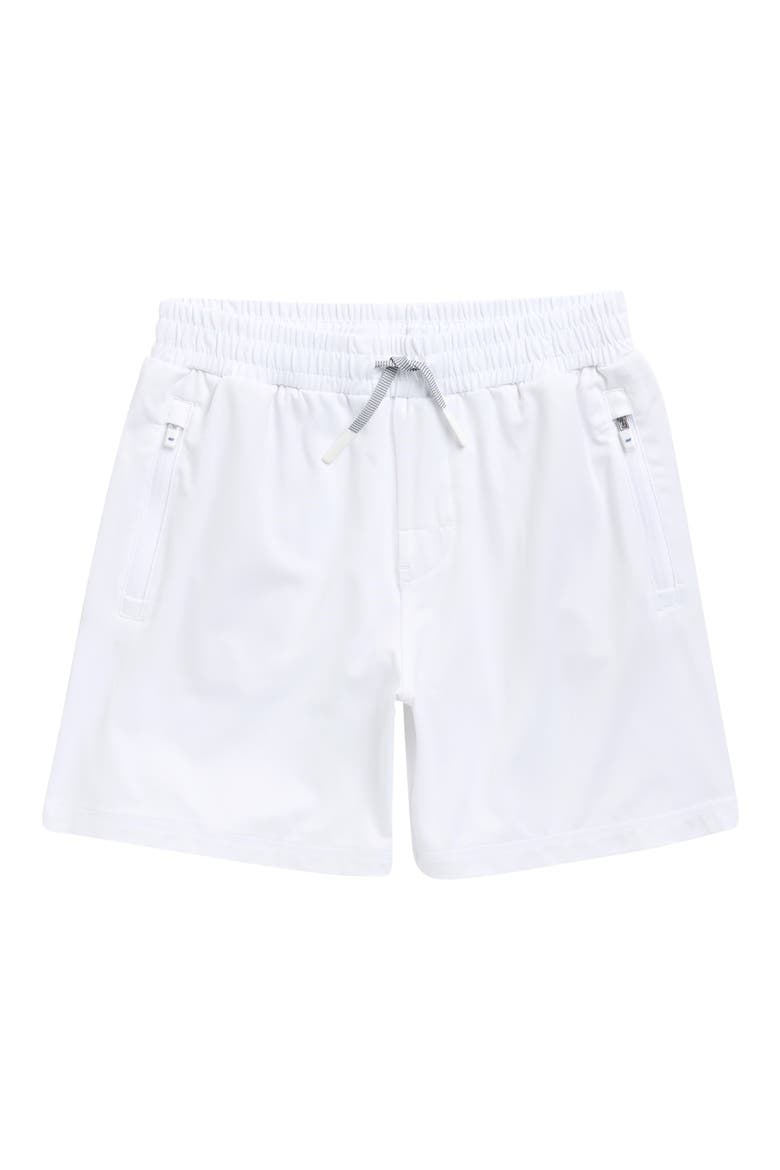 Kids' Island Time UPF 50+ Shorts, Main, color, WHITE CAP