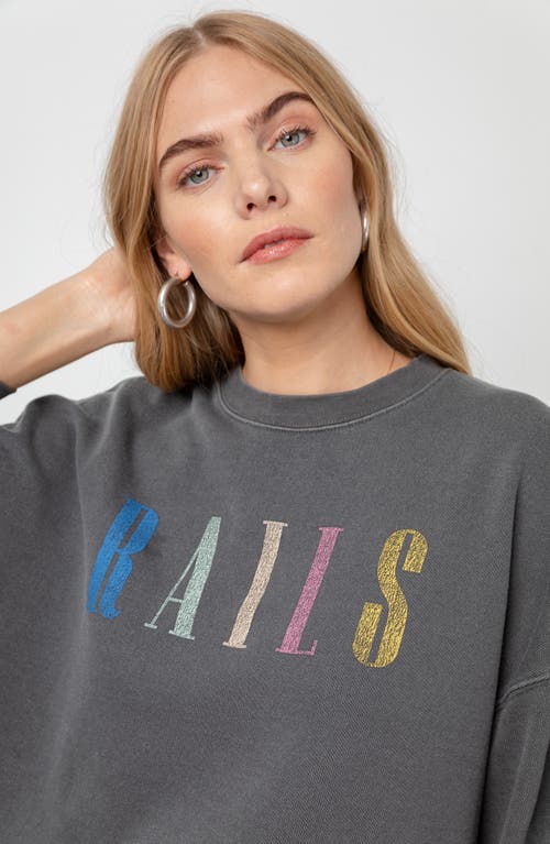 Rails Signature Logo Sweatshirt In Multi