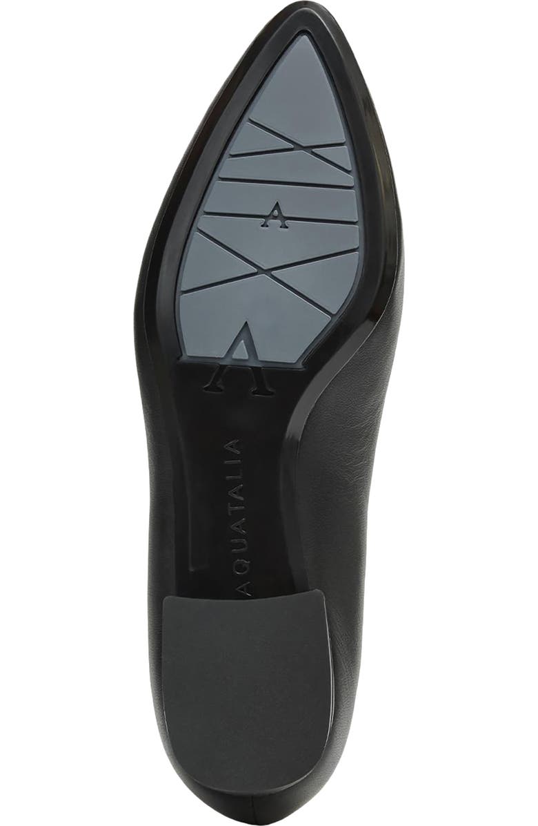 Aquatalia Penina Weatherproof Pointed Toe Flat, Alternate, color,