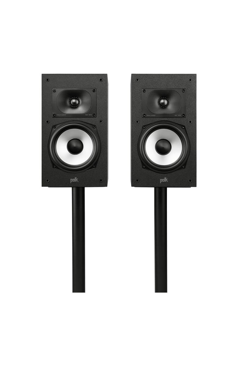 Polk Audio Monitor XT20 High-Resolution Bookshelf Speakers - Pair, Main, color, Black