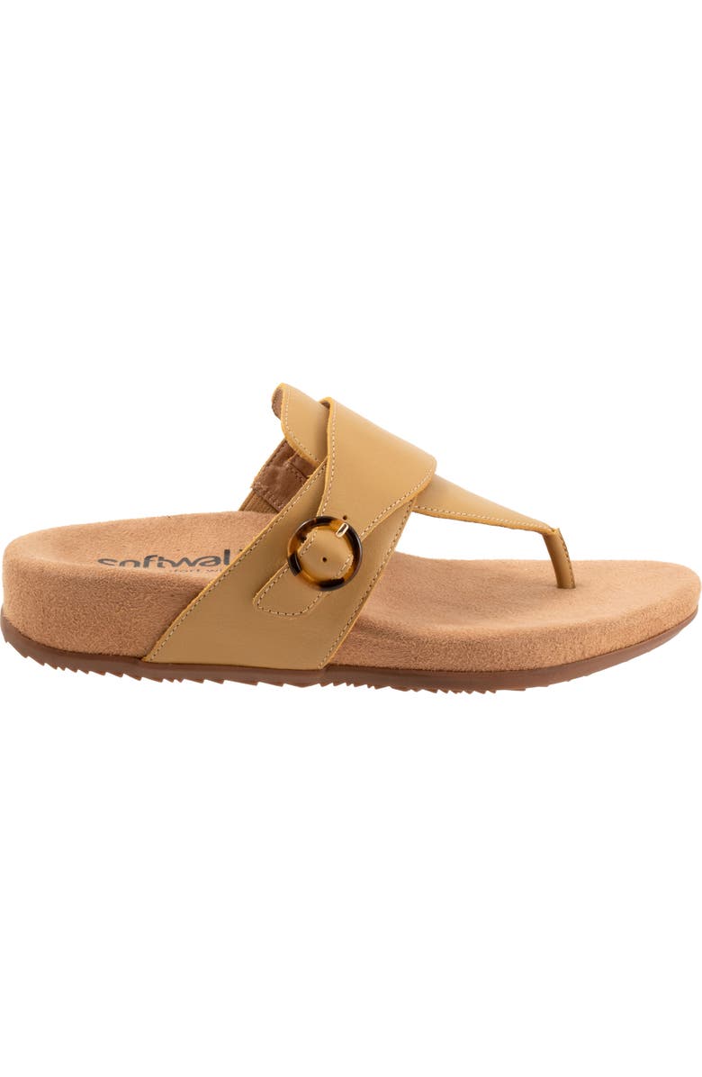 SoftWalk<sup>®</sup> Belize T-Strap Sandal, Alternate, color, Dusk Yellow
