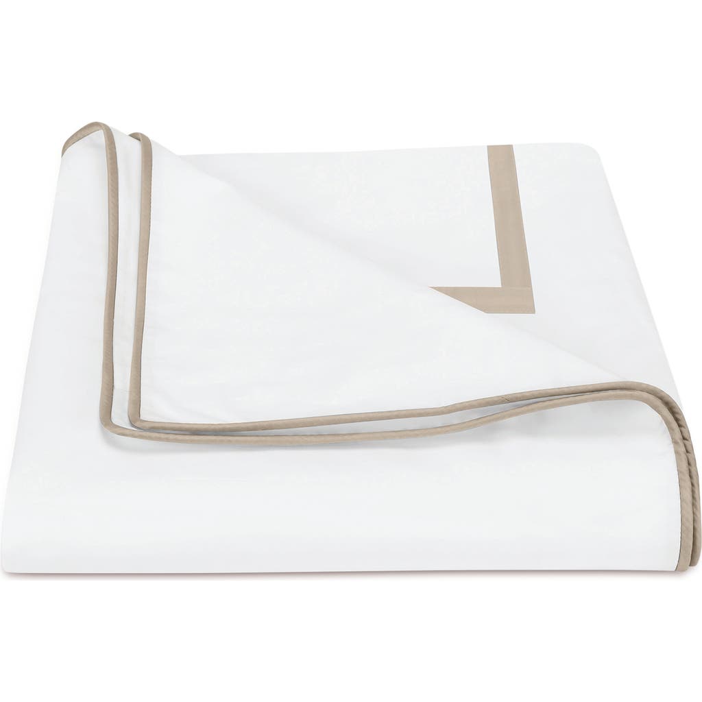 Matouk Louise Duvet Cover In White