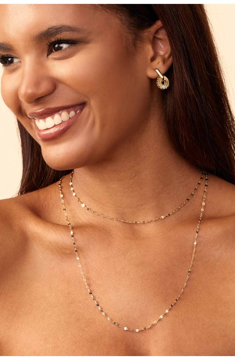 Oradina 14K Gold Cabaret Chain Necklace, Alternate, color,