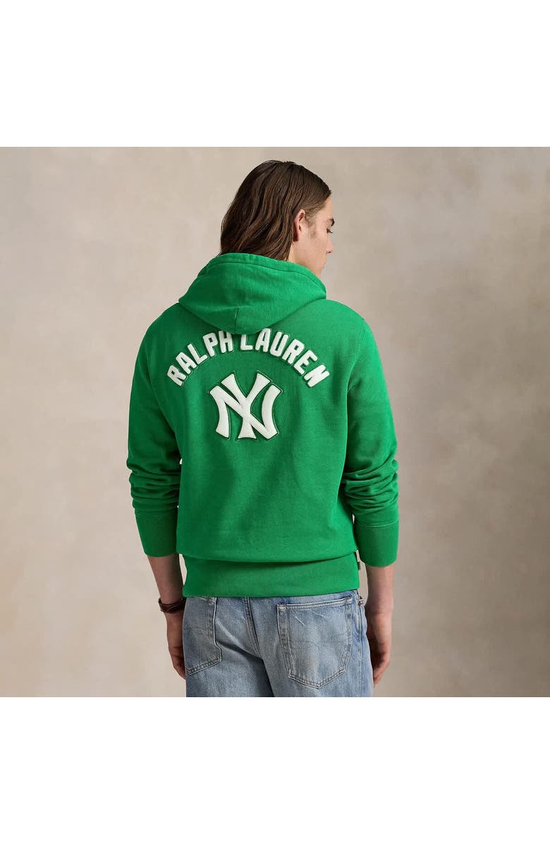 Polo Ralph Lauren Green Yankees  Fleece Hoodie, Alternate, color, 