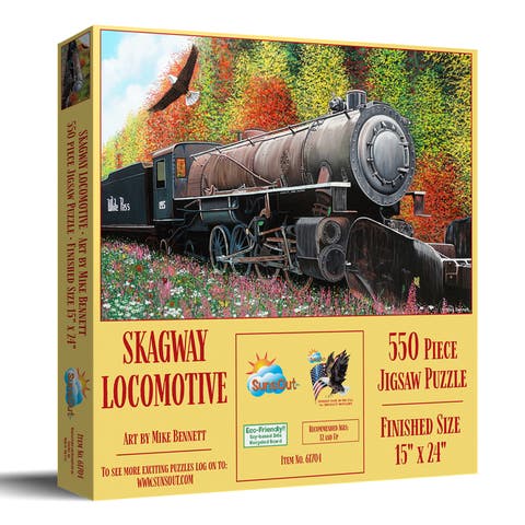 Skagway Locomotive 550 piece Jigsaw Puzzle for Adults