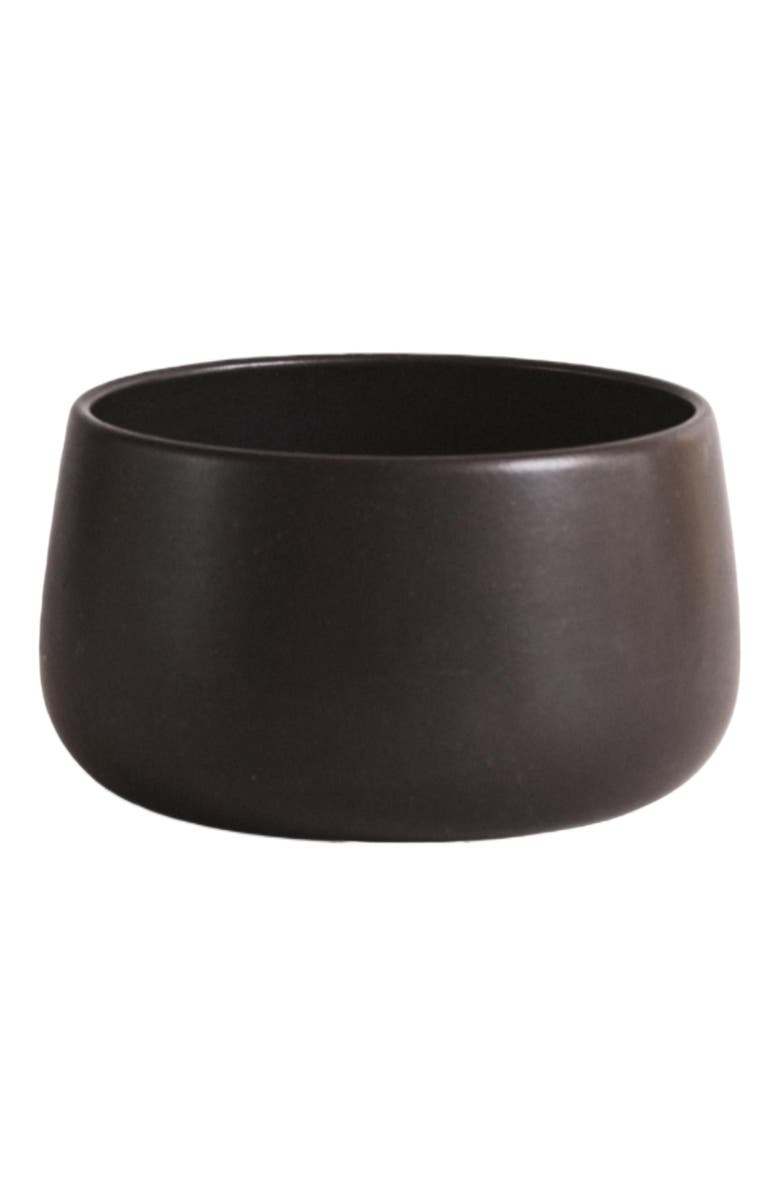 Gharyan Stoneware Stoneware Serving Bowl, Main, color, Black