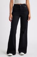 1822 Denim Belle Patch Pocket Flare Jeans