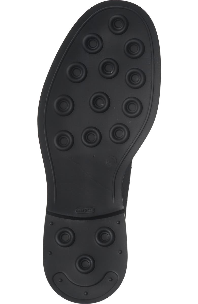 Roberto Cavalli Croc Embossed Plain Toe Derby, Alternate, color, Black Print Cocco