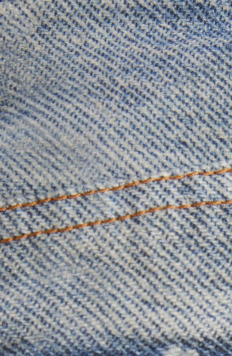 Acne Studios 1981 Trompe l'Oeil Loose Fit Cotton Canvas Pants, Alternate, color,