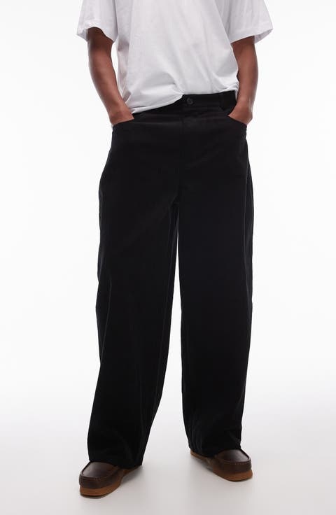 Wide Leg Corduroy Pants