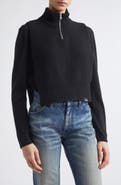 MM6 Maison Margiela Wool Blend Poncho