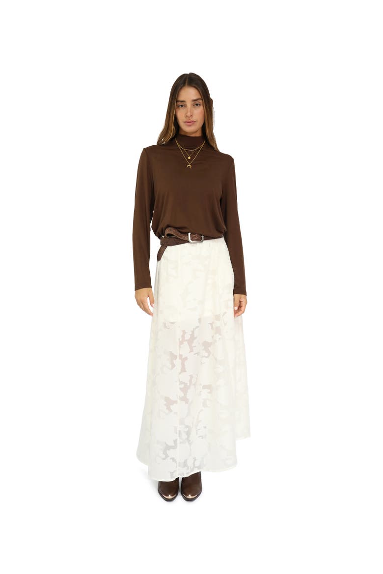 Easy Love Long Sleeve Top, Alternate, color, Dark Brown