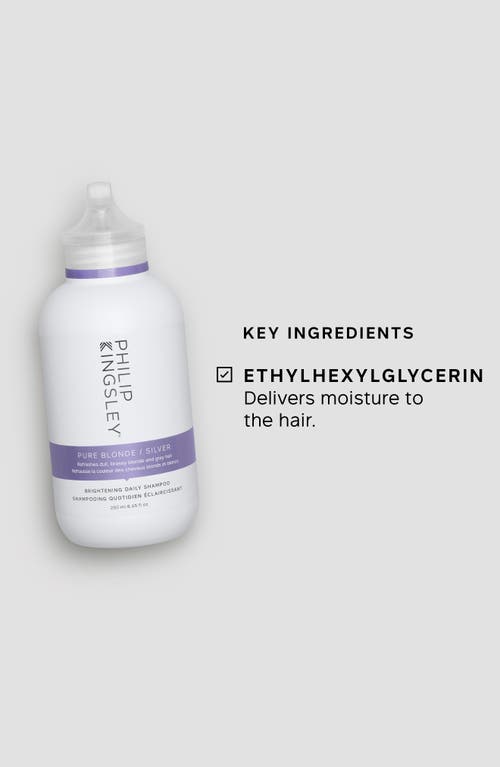 Philip Kingsley Pure Blonde Silver Brightening Daily Shampoo
