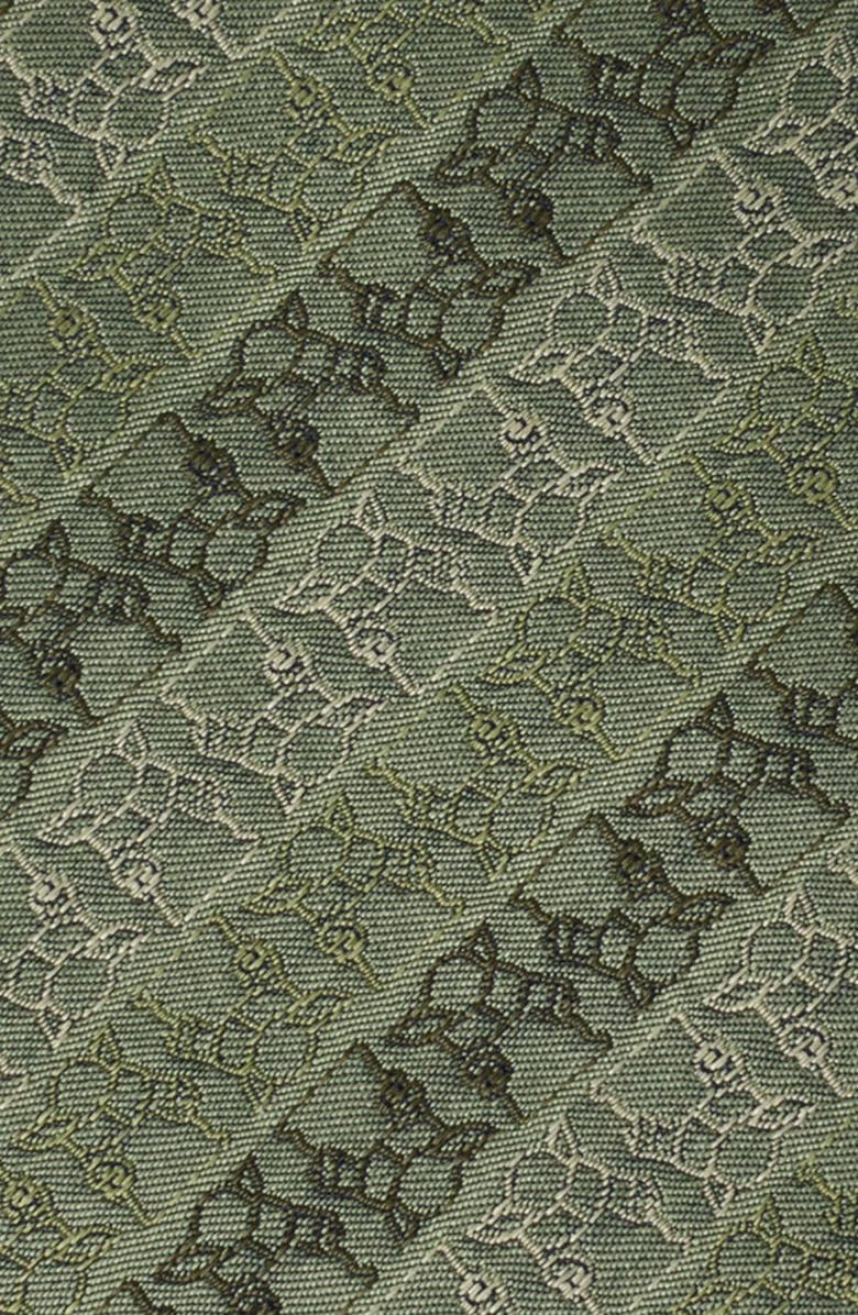 Cufflinks, Inc. Grogu Silk Tie, Alternate, color, Green