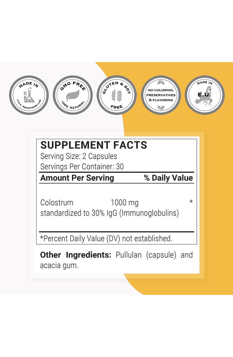 SuperSmart Colostrum Supplement, Alternate, color, NO COLOR