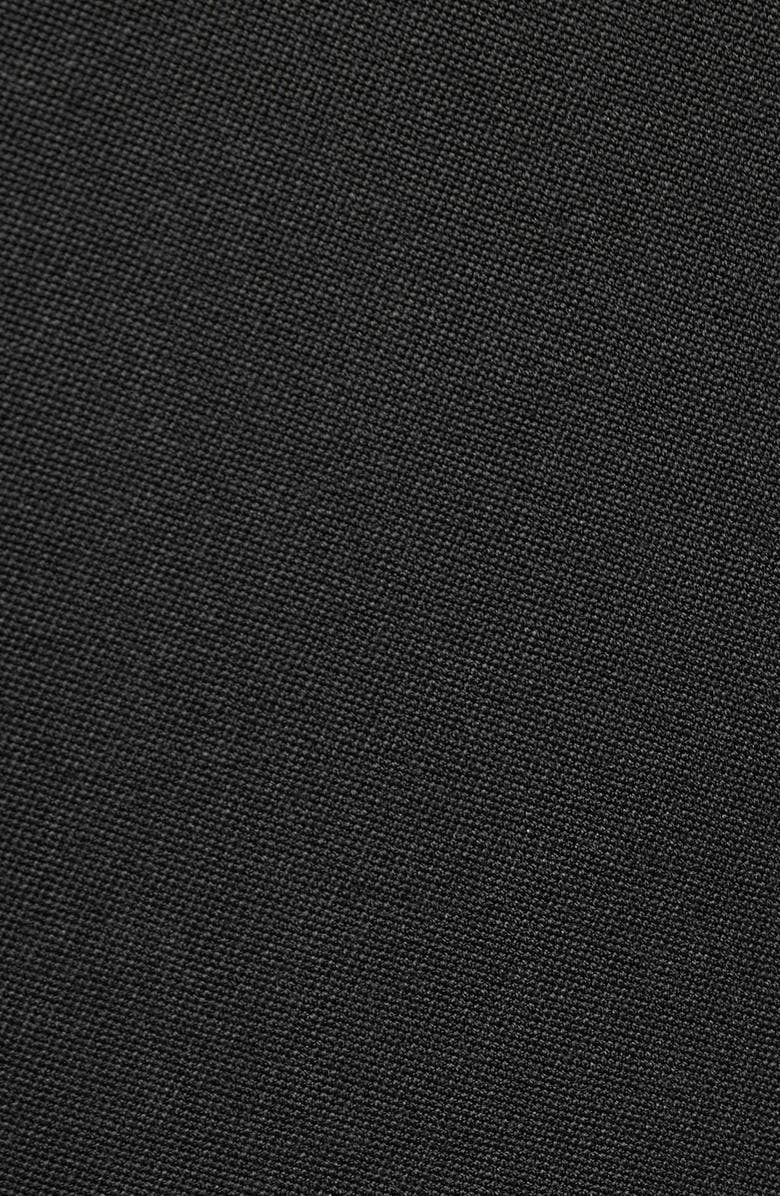 McQueen One-Button Wool Jacket, Alternate, color, Black