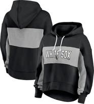 FANATICS Women's Fanatics Branded Black Chicago White Sox Filled Stat Sheet Pullover Hoodie