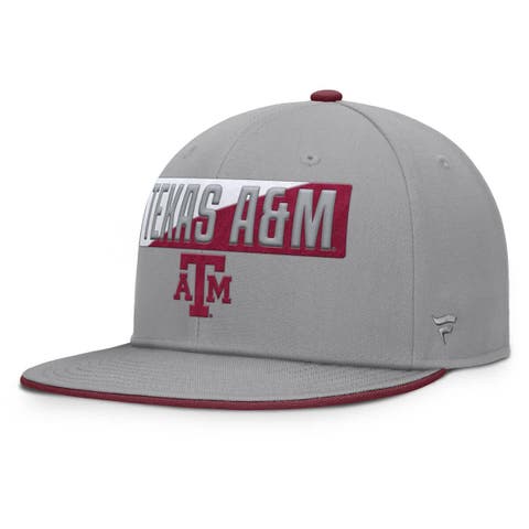 Men's Fanatics Gray Texas A&M Aggies Duo Snapback Hat