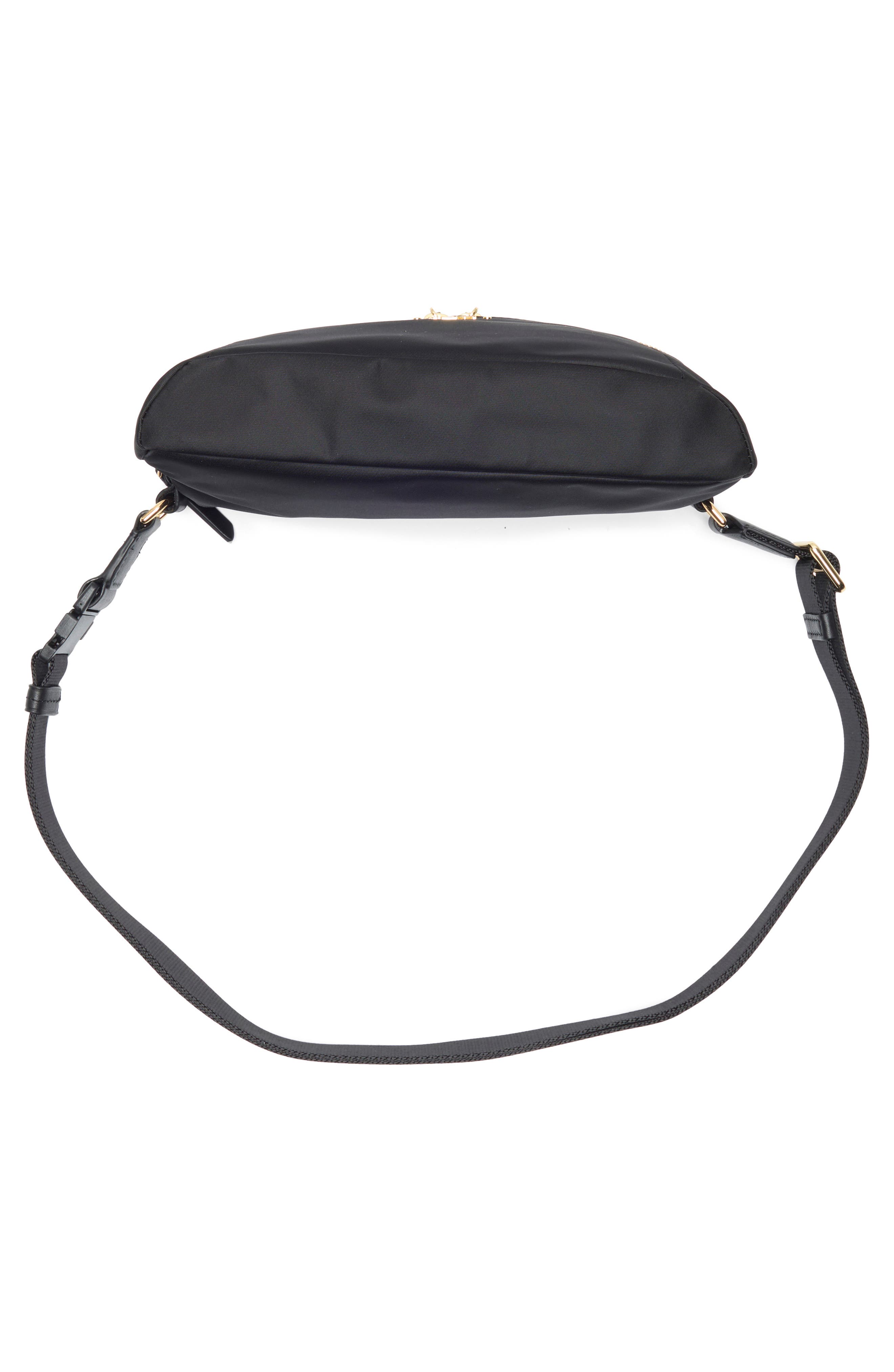 TUMI Arden Crossbody Bag, Alternate, color, Black/ Gold