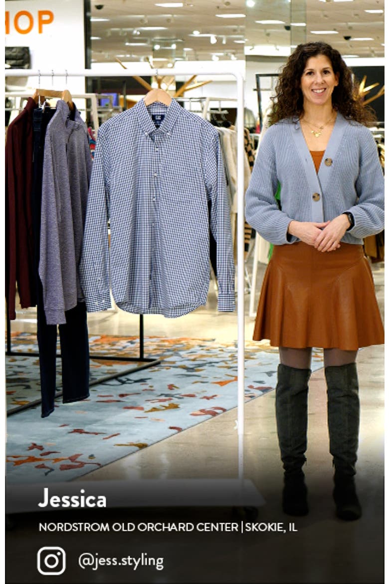 Cotton Blend Gingham Shirt video
