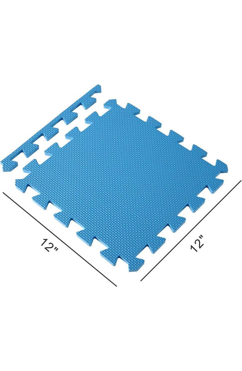 Easy Playhouse Soft Foam Floor Puzzle Tiles, Alternate, color, Multicolored