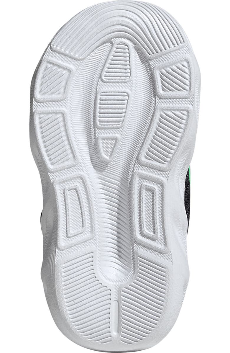 adidas Kids' Galaxy 8 EL Sneaker, Alternate, color, Grey/ Tech Grey/ Green