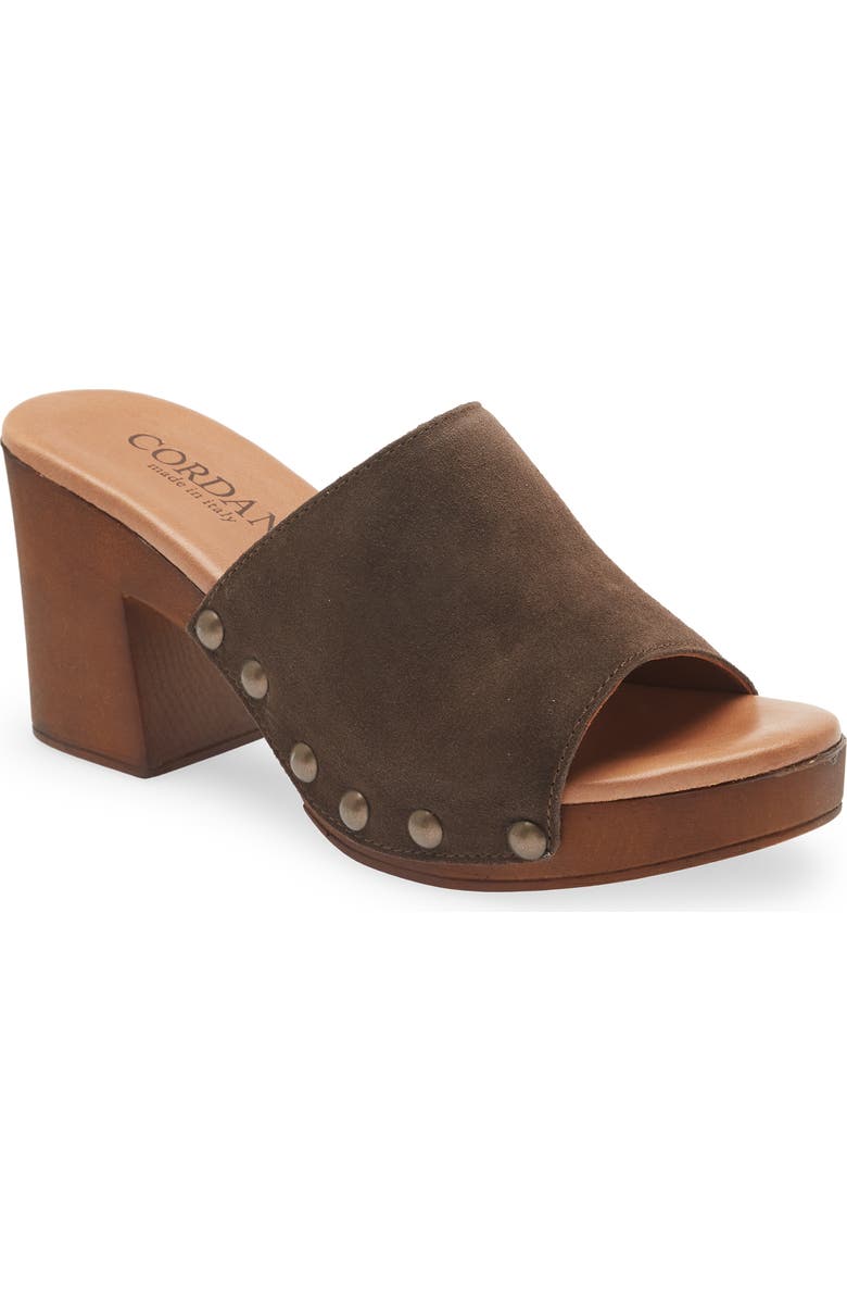 Cordani Whitley Block Heel Sandal, Main, color, Cacao