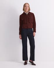 Sportscraft Lolita Suede Cropped Jacket