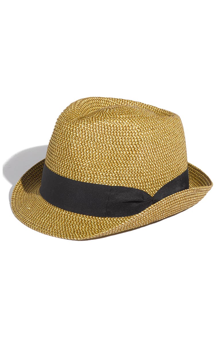 Straw Fedora, Main, color, NATURAL