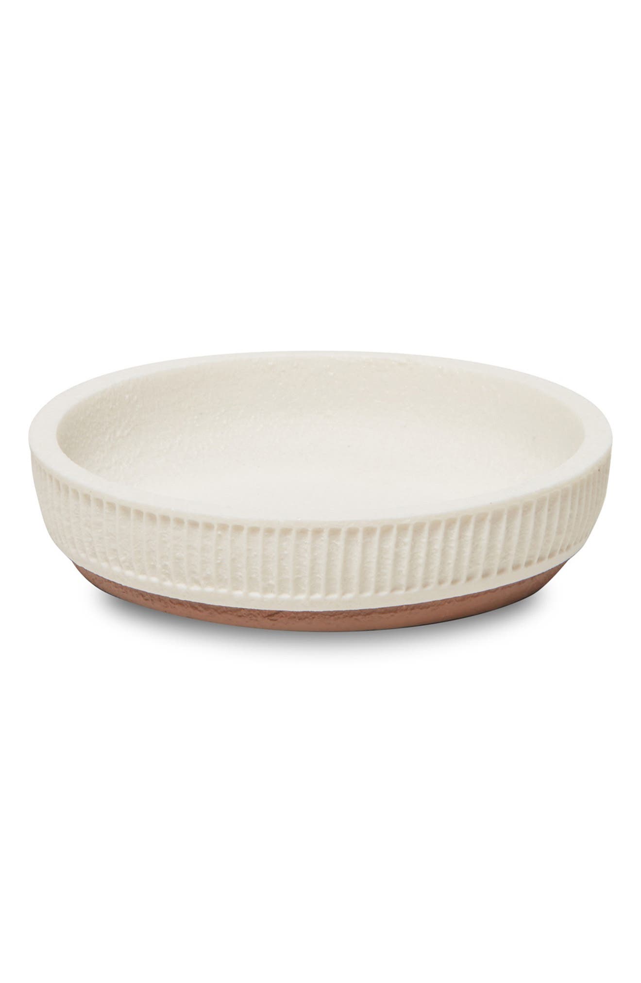 ROSELLI TRADING COMPANY Ribbed Soap Dish