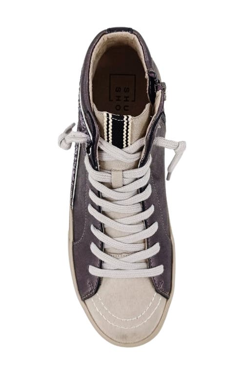 Shushop Rooney High-top Sneaker In Gray